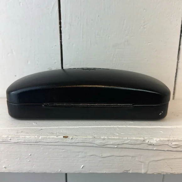 Coach Glasses Hard Case Sunglasses Protection Fashion Glasses Black - Picture 7 of 11